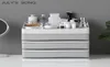 JULY039S SONG Plastic Cosmetic Drawer Organizer Makeup Storage Box Makeup Container Nail Casket Holder Desktop Sundry Storage C2995136326