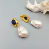 Baroque Pearl Charm Earrings Vintage Pearls Earring