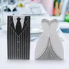 Gift Wrap Wedding Box Candy Boxes Favor Paper Shaped Container Treat Decoration Party Gifts Bridal Case Tuxedo Shower Chocolate