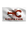 Lobster Advertising Store Message Commercial Business Flag 3x5 ft voet 100 polyester 100D vlag UV Resistant3156977