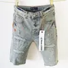 Purple Brand Jeans Короткие джинсовые шорты мужские джинсы Purple Short Denim Summer Casual Mens Jean Designer Pants