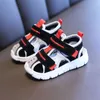 Sandals Childrens sandals boys girls beach shoes soft lightweight closed toes outdoor children toddlers summer baby shoes sandals d240515