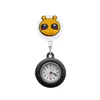 Pocket Watch Chain Cartoon Personaggi Orologi clip Watch for Nurses Medici Clip-on Hangy Infermiere Glow puntatore nel Dark Medical Han Otfme