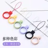 Little Bear Silicone Ring Hanging Cord Cartoon Cute Silicone Pendant Keychain Mobile Phone Hanging Cord Trend Silicone Hanging C