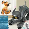 Childrens Toy Remote Control Intelligent Robot Dog DIY Programmering Voice Interactive Electronic Pet Dog Robot Model Gift 240514