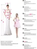V-neck Wedding Dresses Sparkly Mermaid Crystals Dress For Bride Appliques Floor-length Bridal Gown Vestido De Novia