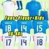 2024 Italien Soccer Jerseys Fans Player Version Maglie Da Calcio Totti Verratti Chiesa Italia 24 25 Men Football Shirts T Lorenzo Man Uniform Men Kids Kits 3xl 4xl