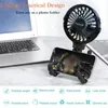 2024 bebek arabası fan el tutuldu şarj edilebilir usb şişkin küçük katlanır fanlar mini ventilatör sessiz masa açık soğutucu boyun fan