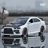 Diecast Model Cars 1 32 Mitsubishi JDM Lancer Evo X door opener with sound and light alloy toy car model decoration childrens gift