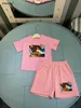 Top baby tracksuits Summer boys set kids designer clothes Size 100-160 CM Photo print design Short sleeved T-shirt and shorts 24April