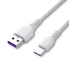 5A USB Typ C -kabel Fast laddning av mobiltelefonladdare Typ C Data Cord för Samsung S20 S9 S8 Huawei P40 Mate 30 Xiaomi Redmi