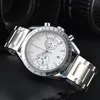 Projektant kwarcowy Watch Roman Prezydent Dial Stal nierdzewna ramka zegarków Zielona Ombre Diamond Datejust Niedziela