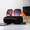 نظارة شمسية مصممة للرجال نساء النظارات الشمسية الأزياء الكلاسيكية الطائفة الشمسية الفاخرة المستقطبة نظارات شمس كبيرة الحجم