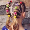 Acessórios para cabelos ncmama 16 peças/lote doce menina animal serve anel de cabelo de borracha de cabelos de cabelos de cabelos de cabelos de cabeceira de cabeceira de cabelos D240514