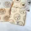 Vintage handgjorda tvålförpackning papper Vitt genomskinligt vaxpapper presentförpackning papper anpassade logotyp 100 ark