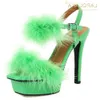 Lapolaka Sandals Letnia kobieta Super Heels cienkie buty platformy Decro Sexy Party Club Cosplay Dress Women E524