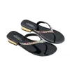 Slipper Fashion Summer Shoe Shoe Slippers Flip Flip With Rhinestones Women Sandals Sapatos casuais D3XB# 40 S 8586