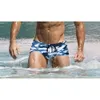 Men's Swimming Pants Fashion Beach Fans Shorts Sexy Quick Drying Beach and Flat Low AngledT-Pants H515-33.9