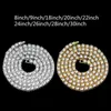 Tennis Ice Tennis Chain Mens Short and Fat Necklace Cubic Zircon Miami Cuban Link Chain Jewelry D0LC Ice Tennis Chain Mens Short and Fat Necklace d240514