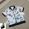 Flower Print Shorts Shirt Set Thin Fabric Men Women High Quality Casual Beach Surf Shortpant Suit 240514