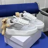 Gratis frakt 13de Marzo Luxury Little Bear Tjocksoled White Shoes Casual tredimensionell avtagbar docka Multimaterial Splicing Designer Womens Girl Sneakers