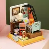 Architecture / DIY House Coffee Shop Baby House Kit Mini DIY FAIT MODIPLE 3D ASSEMBLAGE MODÈLE MODEL