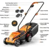 Lawn Mower CLM2413A cordless 13 inch lawn mower 24V maximum with 2X4.0Ah battery and chargerQ240514
