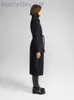 Designer Coat Women's Woolen Coat Maxmaras Fashion All-Match 2024 New Girl Party Hot Luxury Brand Cashmere Coat J47L