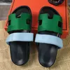 Designer Sandals Platform Glides Dames Sandale Men Slipper schoenen Bodem Bont Flops Summer Casual Beach Sandaal Sandaal Echte lederen topkwaliteit