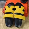 Slippers Chypre Sandal Designer Sliders Flip Flops Flat Flat For Beach Comfor