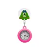 Other Watches Bass Lightyear Clip Pocket Alligator Medical Hang Clock Gift Brooch Quartz Movement Stethoscope Retractable Fob Watch Wo Otjyi