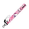 filme de infância do filme de infância Sweet Cats Keychain Id Credit Card Card Passe Passe Charm Charm Straps Neck Titular Acessórios para keyring