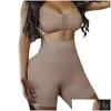 Women'S Shapers Womens High Waisted Bifter Body Shaper Tummy Control Waist Trainer Bupads Seamless Hip Enhancer Shorts Drop Delivery Dhpdi