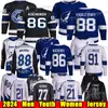 #91 Steven Stamkos Tampa Bay Hockey Jersey #86 Nikita Kucherov Andrei Vasilevskiy Brayden Point Victor Hedman Hagel Anthony Cirelli Matt Dumba Lightning Jerseys