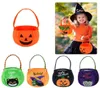1pc Halloween Loot Party Kids Pumpkin Trick Or Treat Tote Bags Candy Bag Halloween Candy Storage Bucket Portable Gift Basket T22089787589