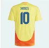 2024 2025 Colombia JAMES Soccer Jerseys FALCAO BORRE LUIS DIAZ CUADRADO D.SANCHEZ CORDOBA J.LERMA L.SINISTERRA BORJA national team 24 25 football men kids shirt