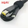 Computer Cables USB 3.1 Type C USB-C To Rectangle 11.0 5.0mm Power Plug PD Emulator Trigger Charge Cable For Lenovo ThinkPad X1 Carbon