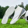 Scarpe da calcio scarpe da allenamento high top per studenti delle scuole primarie e secondarie AG unghie lunghe, unghie rotte, scarpe da calcio per unghie colla