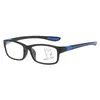 Óculos de sol Blue Ray bloqueando óculos de leitura de luz anti-azul de proteção ocular multifocal hiperopia pc ultralight square óculos