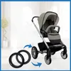 Stroller -onderdelen Babywiel Rubber Tyre Kids Kinder vervanging Reserve Deel Part Band PRAM Accessories