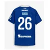 24 25 RC Strasbourg Alsace Soccer Jerseys Sahi Dion 2024 Diarra Gameiro Emegha Bellegarde Diallo Prcic Football Shirts Men Uniforms Kits Kits Kits Socks Full