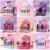 36pcs/doos 10colors cartoon schattig klein meisje pers neutrale pen hoge verschijning pers pen Studenten Stationery Girl Heart Gifts