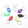 Party Favor Black Ultraviolet Rays Mini Falllights UV Light Money Detector LED KeyChain Lights Multicolor Small Gift LX8415