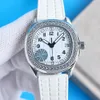 Frauen beobachten Quarzbewegung Uhren Sapphire 35,6 mm wasserdichtes Gehäuse mit Diamonds Army Watch Montre de Luxe