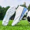 Scarpe da calcio scarpe da allenamento high top per studenti delle scuole primarie e secondarie AG unghie lunghe, unghie rotte, scarpe da calcio per unghie colla