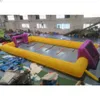 12x6m gratis fartyg utomhusaktiviteter jätteuppblåsbar fotbollsfotbollsfält sportspel till salu