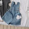 الزرة النسخة الكورية من شورتات Global Denim Bib للأولاد والبنات الأطفال غير الرسميين خمس نقاط طفل قصير متطابق تمامًا مع شورتات مريلة على الطراز الأجنبي D240515