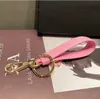 2024 HOT Luxury Brand Keychains Fashion bag pendant Men Women Car Key Chain Prad keyring Designer Leather Keychain very cute Lover Keychains Accessories