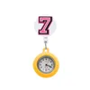Other Watches Pink Number Clip Pocket Nurse For Women Watch Brooch Fob Hospital Medical Clock Gifts Retractable Student Drop Delivery Ot0Nv