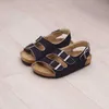 Sandals New sandals childrens sandals girls and boys sandals breathable flat shoes summer comfortable cork sandals d240515
